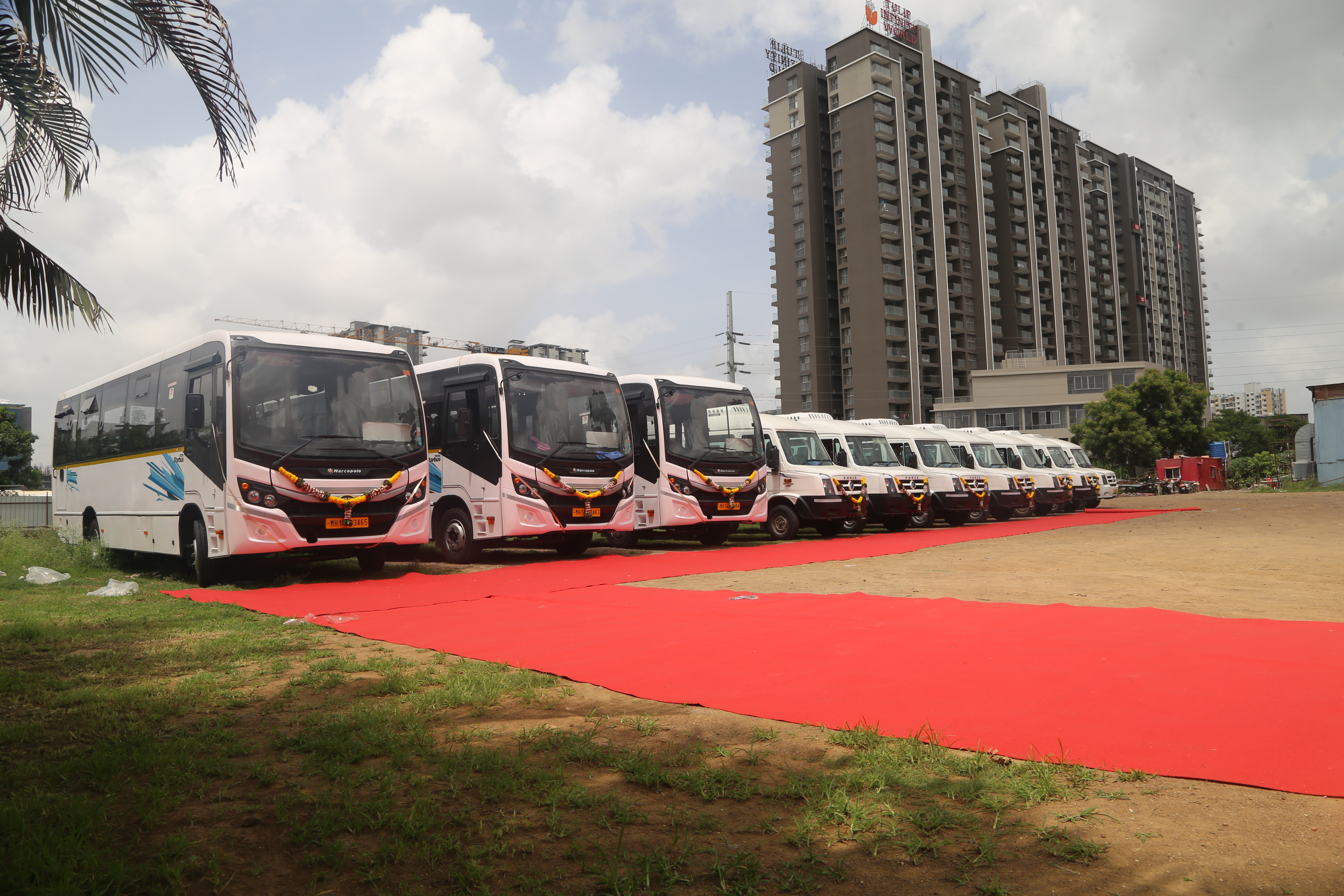 Client Events & Corporate Memories vehicle - Professional corporate transportation service by Comfort Tours Pune